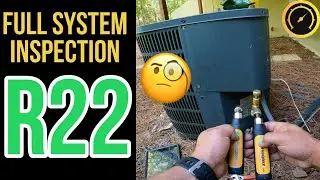 Inspecting a 17 year old R22 system | Full Inspection and P.M.