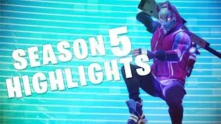 THE BEST MOMENTS FROM FORTNITE SEASON 5! - Fortnite Battle Royale Highlights #21
