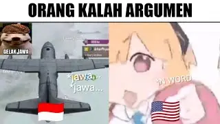 orang kalah argumen...