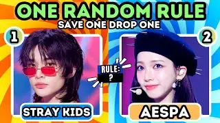 ✨[NEW EDITION]✨ONE RANDOM RULE: SAVE ONE DROP ONE KPOP SONG - KPOP GAME 2024