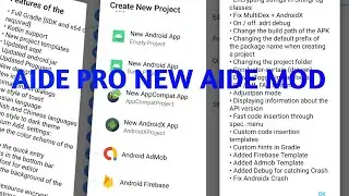 AIDE PRO NEW AIDE MOD