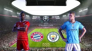 Bayern Munchen Vs Manchester City - Quarter Final UCL - PES 2021 - PC