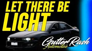 My Galant VR-4 can finally SEE // 35W vs 55W
