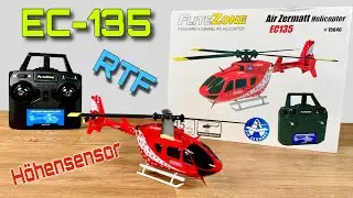 FliteZone / Pichler EC-135 RTF Air Zermatt for beginners | optical flow sensor | Review with flight