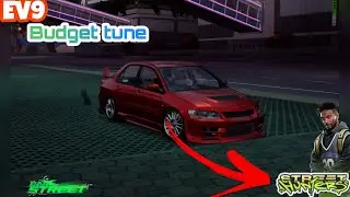 CarX street | EV9 budget tune for Street hunters club no gold parts