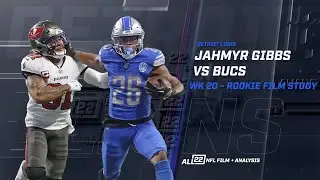 JAHMYR GIBBS ELECTRIFIED THE LIONS OFFENSE IN THE DIVISIONAL ROUND - PLAYOFF FILM STUDY 