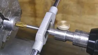 Making a tapered tap follower for on the lathe