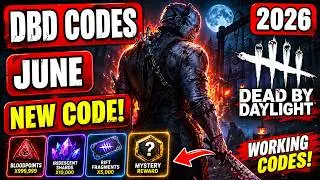 DEAD BY DAYLIGHT ALL NEW & WORKING CODES FOR JUNE 2026 DBD CODES