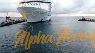 Largest cruise ship  docked in St.Kitts