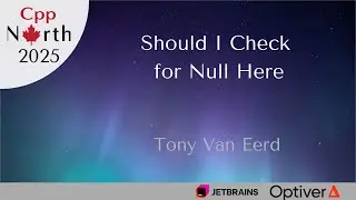 Tony Van Eerd - Should I Check for Null Here?