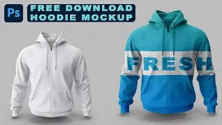 Hoodie Mockup Photoshop | Free Download Mockup PSD