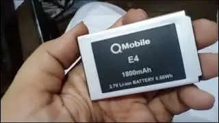 Q Mobile E4 Battery1800Ah || Review 2024