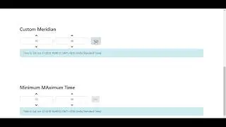 Timepicker Angular