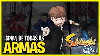 SHINOBI LIFE 2 + SPAWN ARMAS NINJA ► Bora jogar!