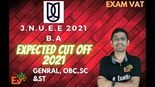 Expected Cutoff JNUEE BA 2021 # Category Wise # All Lang # ExamVat