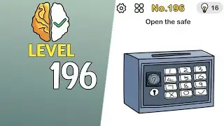 Open The Safe | Brain Out Level 196 | Walkthrough Video