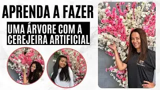 COMO FAZER UMA ÁRVORE DE CEREJEIRA