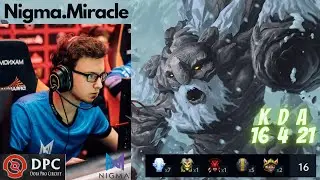 Nigma.Miracle [Tiny] vs OG - Mid perspective | Crazy War Machine ! DPC 2021: Season 2 | Dota 2