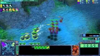 1v1 - Entombed Valley 6m1hyg Map - DaNoSauR [T] vs xGKingMaFia [Z]- PullSC and Senex Dual-Cast!