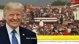 Donald Trump Terluka Kena Tembakan, Diserang Saat Kampanye