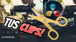 DAVINCI RESOLVE 18  🎬 #1 CORTA tus ESCENAS en CUT Y EDIT |  FACIL