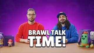 the new brawl talk!! 2 new brawlers, new skins a free spray and more!!!