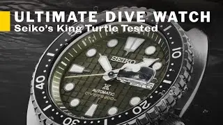 Ultimate Dive Watch? Seiko King Turtle (2020) on the beach