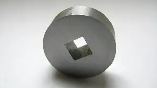 How and what to make a square hole - first way