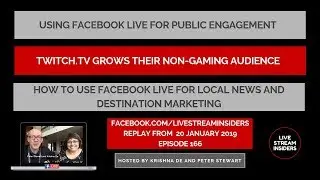 Live Stream News Week Commencing 20 January 2019