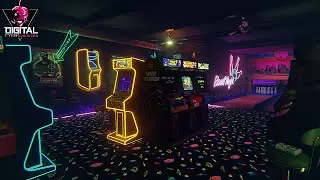 New Retro Arcade - Unreal Engine 4 Tech Demo PC Gameplay