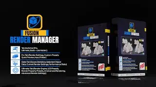 Fusion Render Manager | All in One | Blender Rendering Toolkit | 100% Free