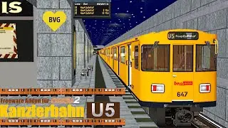 OMSI 2 [60 FPS] - U-BAHN U5 BERLIN nach Hbf! - Let's Play Omsi 2 [