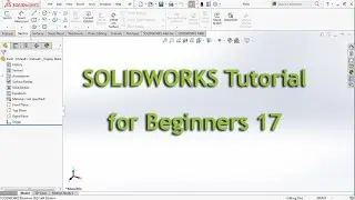 Sheet Metal 4 : SOLIDWORKS Tutorial for Beginners #CaddShip 17