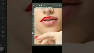 Mind-blowing Technique to Create Realistic Lipsticks 💋 in Photoshop! #shorts #realisticphotoshop