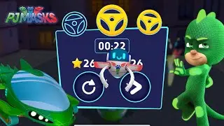PJ Masks: Hero Academy 🎓 Drive through The City w/ GEKKO!
