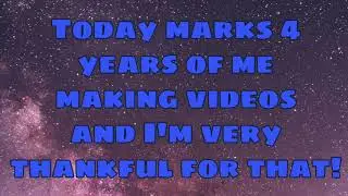 4 years of YouTube!