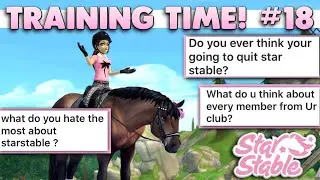Star Stable Training Time! #18 - Answering Your Questions 👀