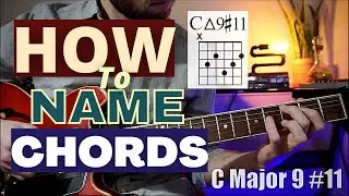 How to Name & Build CHORDS from Scratch - GUITAR LESSON