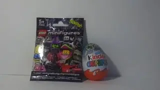 Обзор на LEGO minifigures(14 серия) и на Kinder сюрприз Avengers Assemble(Мстители общий сбор)