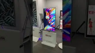 JCVision JCFlip Portable Rotating Display with Battery (Vertical or Horizontal)