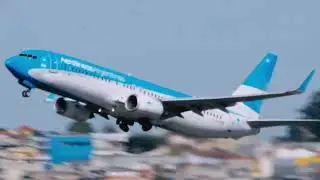 Aerolíneas Argentinas decolando de SBGR