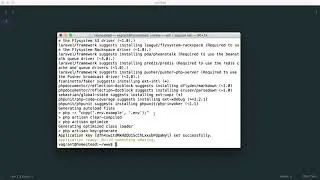 02 laravel fundamentals 146 installing laravel hd