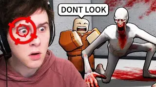 Roblox SCP with an EYE TRACKER..