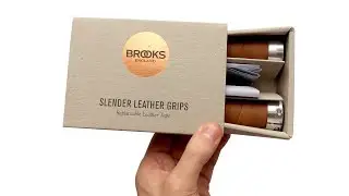 Brooks Slender Leather Grips