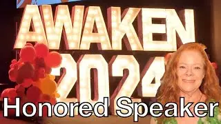Allison Is Honored To Speak At Awaken 2024 For Our Health Program