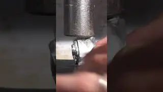 Folding Aluminum Foil More Than 8 Times With Hydraulic Press