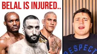 Belal is OUT! Usman Replacement? or Pereira vs Ankalaev?