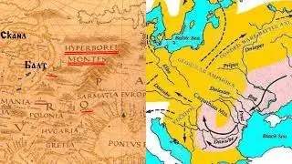 Гиперборейские горы - карта Diego Ribero 1539. Где находятся Гиперборейские горы и Гиперборея