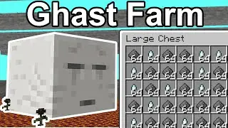 Ghast Farm | Gunpowder + Gast Tear | Minecraft 1.21+