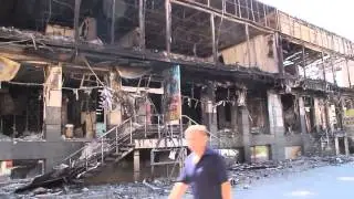 Луганск, центр, женщина   'Страшно'